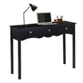 thumbnail image 5 of Topbuy 3 Drawers Console Table Hall table Side Table Desk Accent Table Entryway Black, 5 of 6