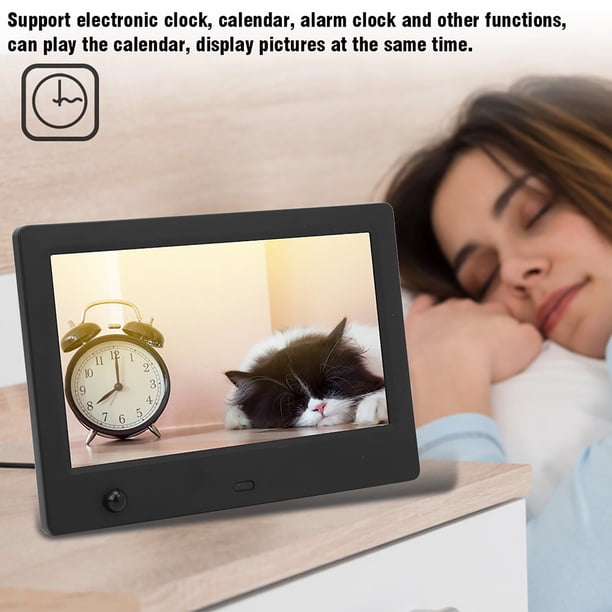 Álbum de fotos HD de 800x480 marco de fotos digital de 7 pulgadas con sensor corporal para el hogar regalo de ANGGREK Otros
