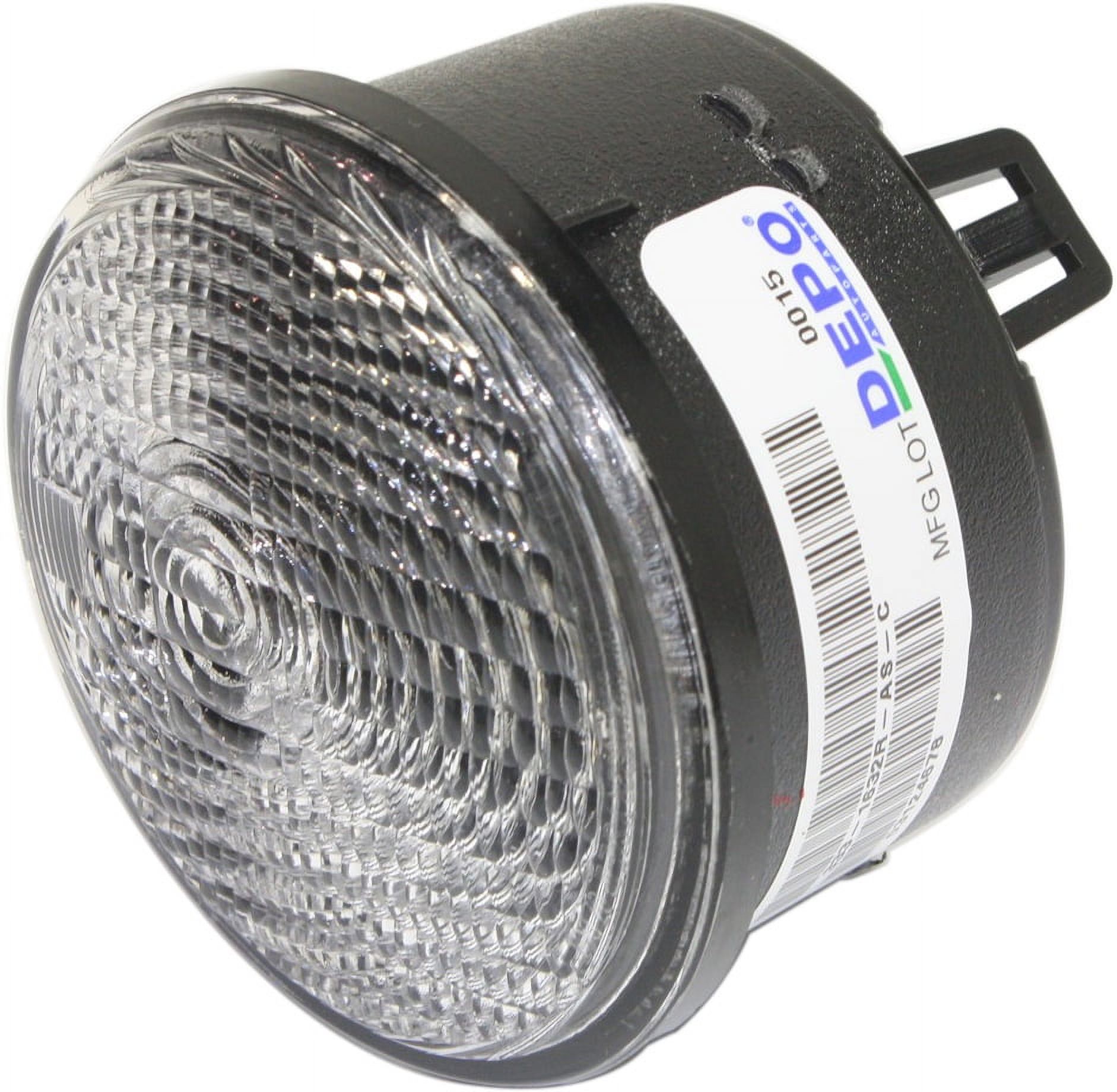 Turn Signal Light Compatible with 2014-2017 Jeep Wrangler Right Passenger With bulb(s)