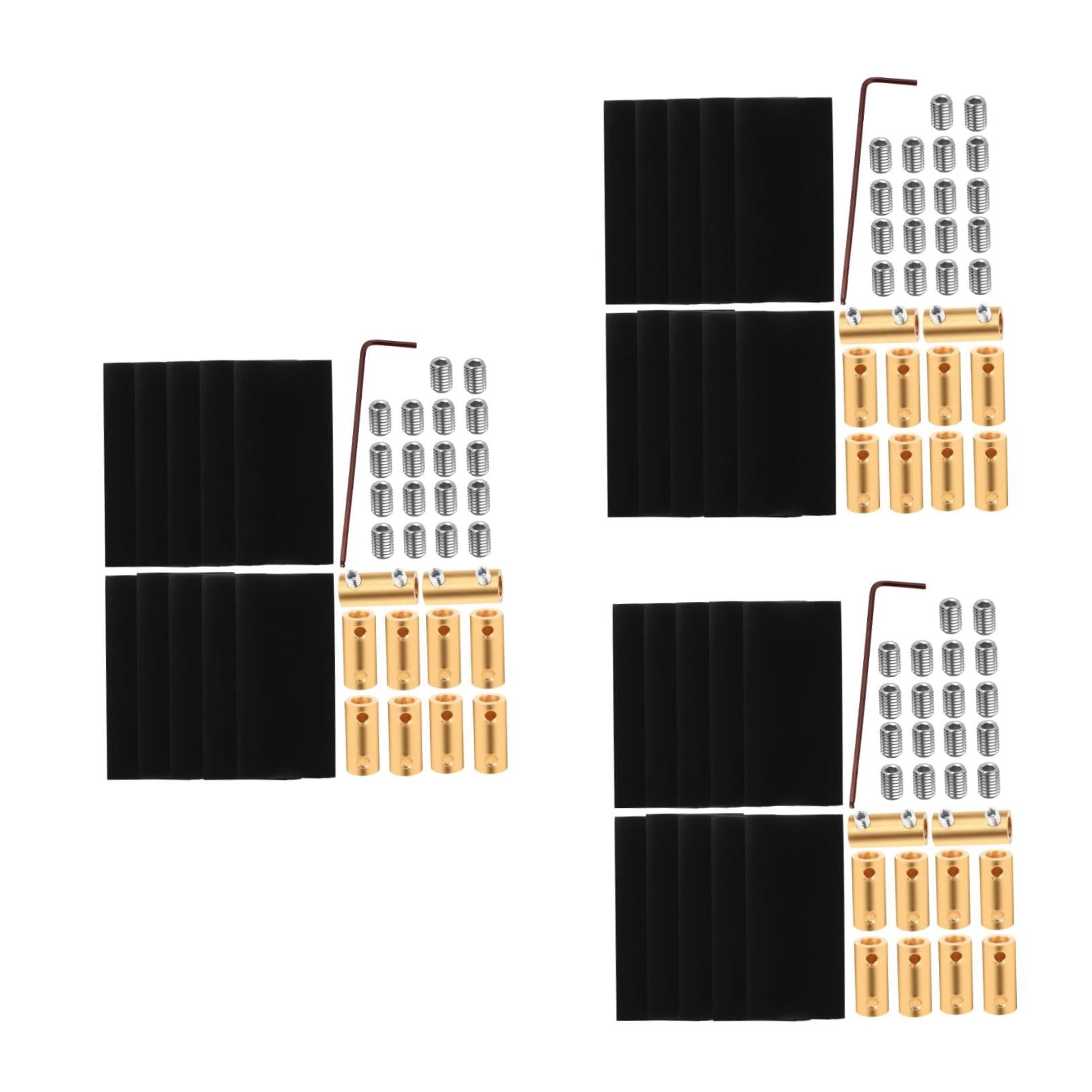 HEMOTON HOMEMAXS 3 Sets Copper Wire Terminal Connectors with Screws, Quick Electrical Wiring Connectors for Circuit Terminals
