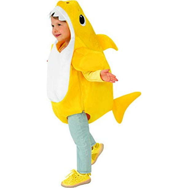 Disfraz de Baby Shark con Sonido de Rubie's para Niños Walmart
