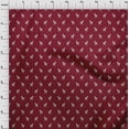 thumbnail image 4 of oneOone Cotton Jersey Maroon Fabric Animal Fabric For Sewing Printed Craft Fabric By The Yard 58 Inch Wide, 4 of 5