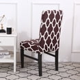 thumbnail image 3 of RisingPro Spandex Stretch Wedding Banquet Chair Cover Morocco Party Decor Dining Room Seat Cover, 3 of 6