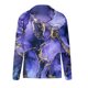 thumbnail image 5 of Pntutb - Jersey de manga larga con cuello en V y estampado floral para mujer Pntutb Pntutb-5412, 5 of 5