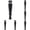 Black 8PCS, variant on YWIYIUD 1PC Shaver Cleaning Brush DoubleSided Brush for Cleaning Trimmer Hair Clipper Keyboard, Mini Brush for Cleaning Shaver Trimmer Hair Clipper 2.4inch
