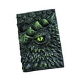 thumbnail image 3 of veasfak Journal Artistique Rétro en Relief 3D Sculpture Dragon Journal Vert, 3 of 9