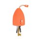 thumbnail image 1 of 1/6 Uds PU funda para llave extraíble dibujos animados pequeña funda protectora para llave (naranja) Sywqhk Accesorios para autos y motos, 1 of 2