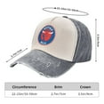 thumbnail image 3 of Buffalo_Bills Vintage Washed Distressed Baseball Cap Popular Team Hat Adjustable Dad Trucker Golf Hat for Men Women for Sport Outdoor Activities, 3 of 5