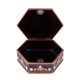 thumbnail image 1 of Elegante caja de almacenamiento de joyería de estrella de hexagrama de princesa para collar Púrpura Hugo Almacenaje de joyas de época, 1 of 10