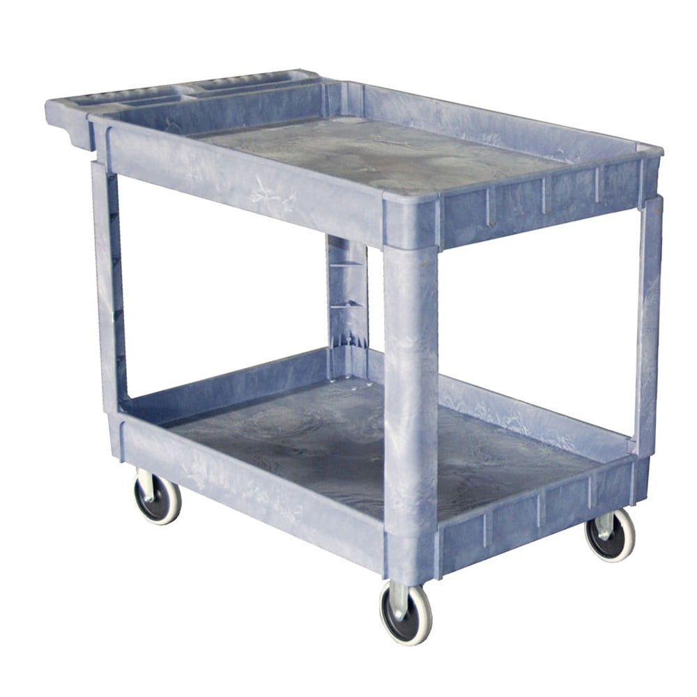 Storage Max Plastic Service Cart, 16 x 30
