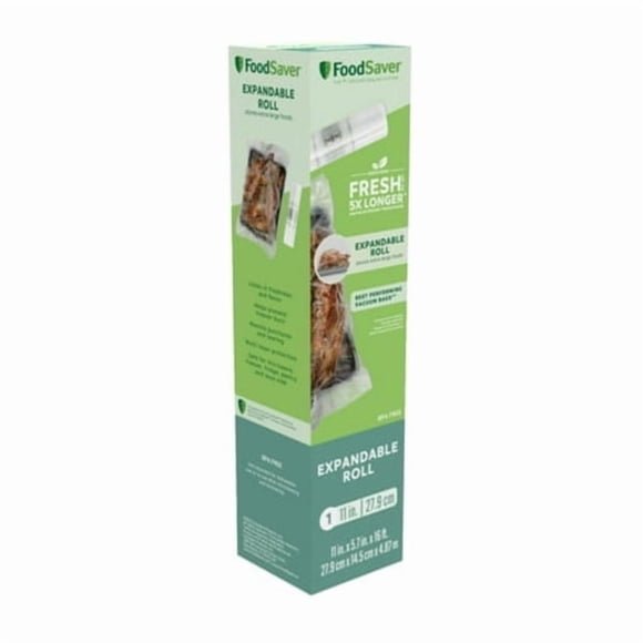 FoodSaver Expandable Vacuum Seal Roll, 11 in x 16 ft