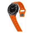 thumbnail image 4 of Correa de Silicona con Diseño Diamante para Galaxy Watch 7/6/5/4 Fe, Unisex, Resistente al Agua, Estilo Deportivo, 4 of 5