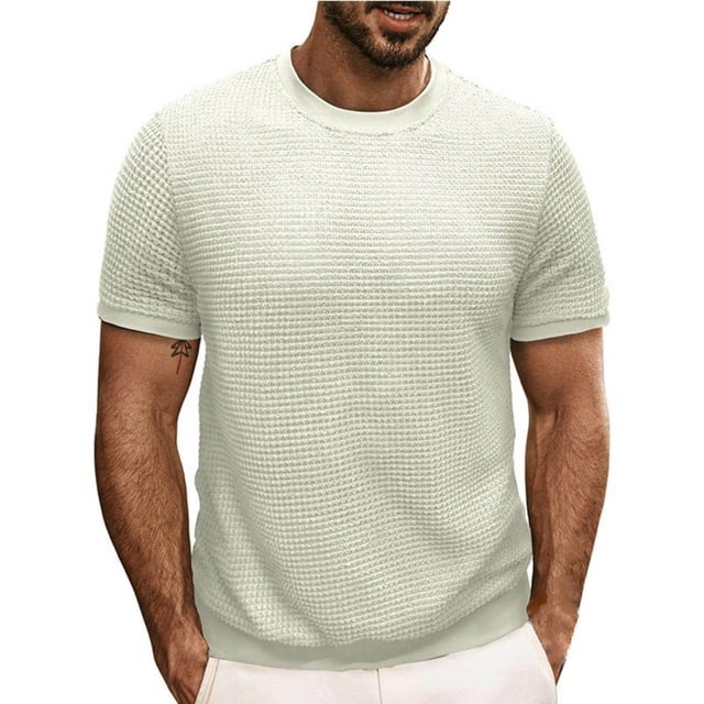 pstuiky camisetas para hombre, Camisa informal de manga corta con cuello abotonado y bolsillo de color liso para hombre camisas casuales para hombre xl