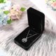 thumbnail image 5 of Caja para collares Yuxing paquete de 2 organizador de joyas de terciopelo 10 * 7 * 3,5 cm, 5 of 5