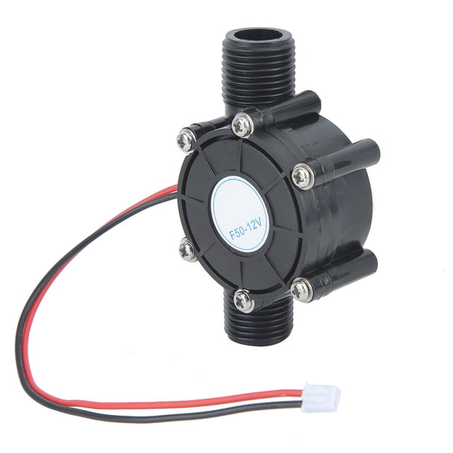 Generador de agua ANGGREK 12 V 10 W negro DC eléctrico micro hidroeléctrico