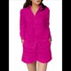 thumbnail image 1 of Bonitos Conjuntos Casuales Elegantes de Estilo Jardín para Vacaciones, Ropa Monocromática Rosa Roja XXXL, 1 of 7