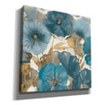 thumbnail image 2 of Epic Graffiti 'Blue and Gold Poppies I' by Studio W, Canvas Wall Art, 18"x18", 2 of 2