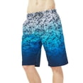 thumbnail image 1 of Men's Swim Trunks Quick Dry Beach Shorts with Zipper Pockets and Mesh Lining, 1 of 4