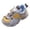 Grey, variant on Girls Casual Sports Sneakers Soft Breathable Lightweight Summer Outdoor First Shoes Size:2-2.5 Years