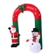 thumbnail image 2 of Arco Inflable Navideño Iluminado Strade Fareast Limited de 3,1 m de alto Decoración Navideña 110 V para Patio de Invierno, 2 of 8