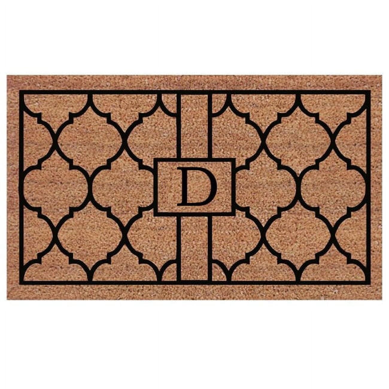 Calloway Mills Pantera Monogram Outdoor Doormat, Extra-thick 2' x 3' (Letter C)