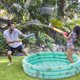 thumbnail image 4 of Piscina Inflable Redonda Para Bebés, Piscina Inflable Portátil Para Niños, Piscina Infantil Para Niños Eigraketly OD016671-02, 4 of 6