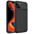 thumbnail image 3 of For iPhone 14 7000mAh Battery Case with LED Indicator Portable Charging Case Power Bank Phone Case, 3 of 5