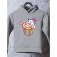 thumbnail image 3 of Cute Ghost And Sweets Hoodie Toddler -Image by Shutterstock,  4 Toddler, 3 of 4