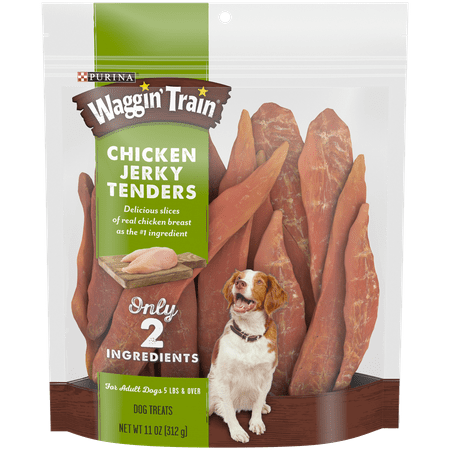 Purina Waggin' Train Chicken Jerky Tenders Dog Treats - 11 oz. Pouch