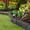 Gray, variant on GroundSmart SmartLoc Cobblestone Landscape Edging, 4' Red Rubber Garden Edging Border, 4 pack