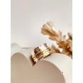 thumbnail image 2 of LD DESIGNS - Two-Tone Spinner Ring Handmade Gold Silver Fidget Ring for Women | Stress Relief Jewelry with Rotating Band, 2 of 9