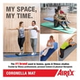 thumbnail image 2 of Airex Coronella Closed Cell Foam Fitness Mat With Grommets for Yoga & More, Blue, 2 of 6