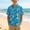 D Multicolor, variant on WAVSUF Boys Turndown Shirt Short Sleeve Classic Fit Cartoon Print Summer Hawaiian Vacation Shirt Multicolor Size 10-12