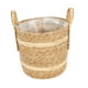 thumbnail image 5 of Cesta tejida para macetas, cubierta decorativa para macetas, adorno para el hogar 30 cmx30cm, 5 of 9