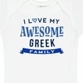 thumbnail image 4 of Inktastic Greek Family Pride Awesome Boys or Girls Baby Bodysuit, 4 of 5