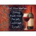thumbnail image 2 of Rafuse, Will 24x19 Gold Ornate Wood Framed with Double Matting Museum Art Print Titled - Red Wine Selection, 2 of 4