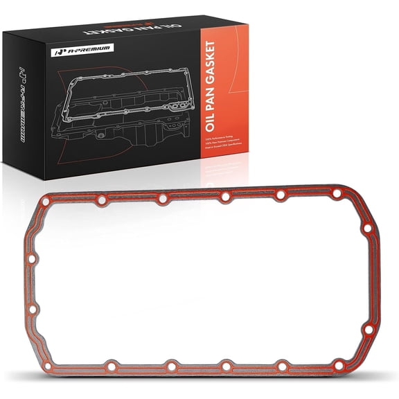 A-Premium L4 1.6L Engine Oil Pan Gasket Set, Compatible with Mini Cooper 2007-2015, Cooper Countryman 2011-2016, Cooper Paceman 2013-2016
