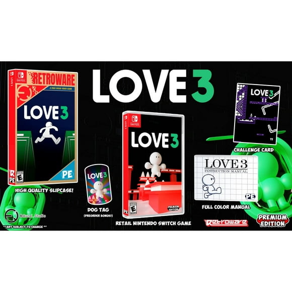 LOVE 3 - Premium Edition Games #5 [Nintendo Switch]