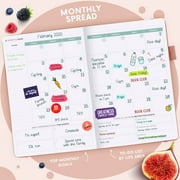 Clever Fox Wellness Planner - Rose Gold