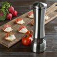 thumbnail image 2 of Salt, & Pepper Stainless Steel Mill Adjustable Ceramic Grinder, 2 of 5
