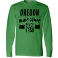 thumbnail image 3 of Inktastic Oregon Awesome Since 1859 Long Sleeve T-Shirt, 3 of 5