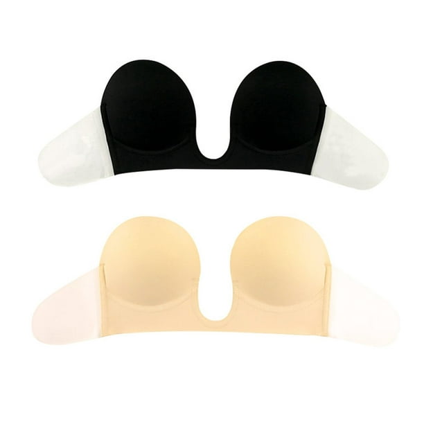 Discount Summer Push-Up Strapless Self-Adhesive Invisible Bra for