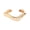 A, variant on Gold Silver Bangle Bracelets Hiphop Wide Cuff Bangle Bracelet Irregular Wave Armband Jewelry for Women And Men