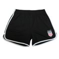thumbnail image 2 of U.S. Soccer USWNT Offical Licensed Women's Track Shorts - Black, 2 of 4
