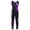 Purple, variant on YONGHS Kids Girls Athletic Gymnastic Outfit Leotard with Leggings Set 6-14