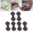 thumbnail image 1 of Almohadilla De Conector en D De 6 piezas Soledad para Tejer bricolaje marrón, 1 of 7