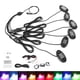 thumbnail image 1 of Chasis Atmosphere Lamp, Neon LED Rock Light Kit APP Bluetooth Control Impermeable 1V6 para Barco para Camión,Kit de luz de roca LED, luz de roca LED RGB, luz de roca multicolor, luz de bajo brillo col Higoodz Piezas Y Accesorios De Autos, 1 of 8