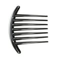 thumbnail image 2 of 2pcs Hair Comb Pin Accessories Plastic Women Lady Fashion Black, 2 of 4