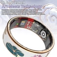 thumbnail image 7 of IFRINID Smart Fitness Bracelet with Activity Tracking, Sleep Monitoring, Bluetooth Remote Camera Control and Rechargeable Design, White, 7 of 7
