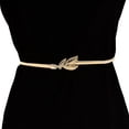 thumbnail image 2 of Simple Thin Belt for Women, Elastic Metal Waist Chain that Matches Any Outfit, 2 of 5